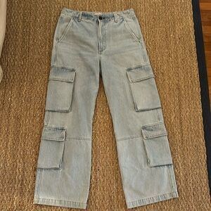 C of H Wide Leg Cargo Jean